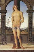 Pietro vannucci called IL perugino st Sebastian (mk05) France oil painting artist